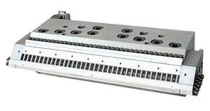 PET 시트 압출용 행거형 채널 시트 다이