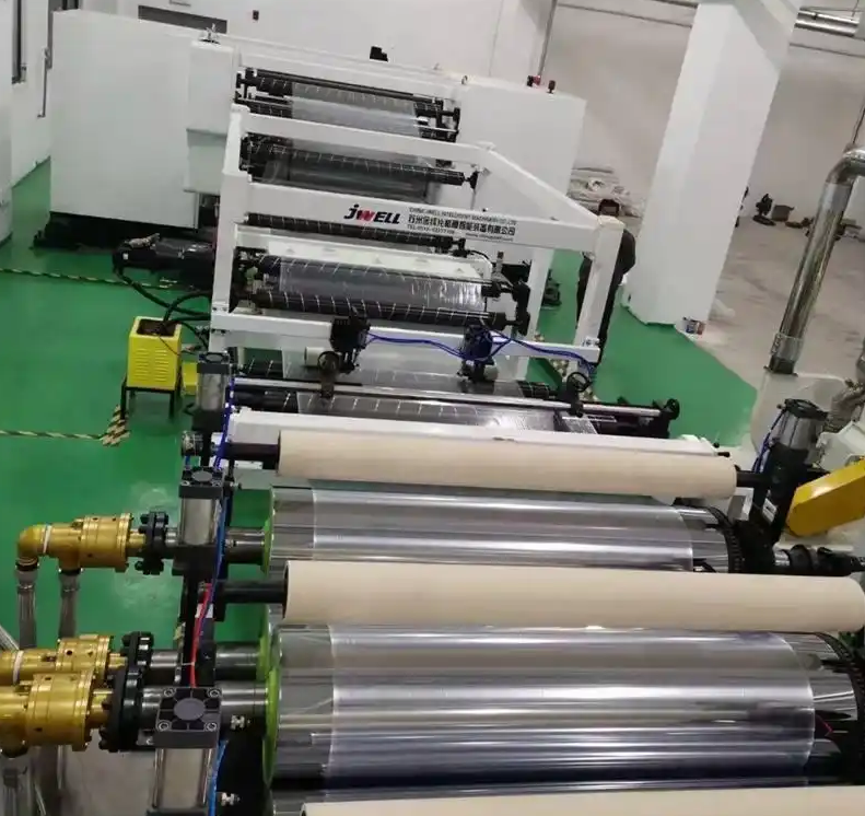 Jwell TPU 보이지 않는 교정기/정렬기 시트 압출기 기계 TPU 정렬기 치열 교정 시트 압출 기계 공급