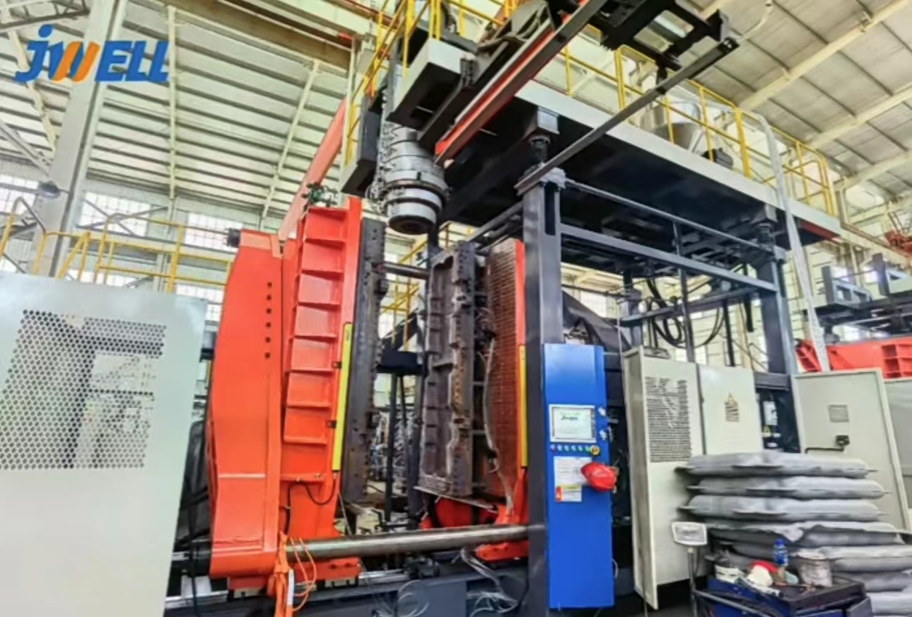 PV 플로팅 플랫폼/스파 플랫폼/반잠수 플랫폼용 Jwell 500L/1000L 블로우 성형기 