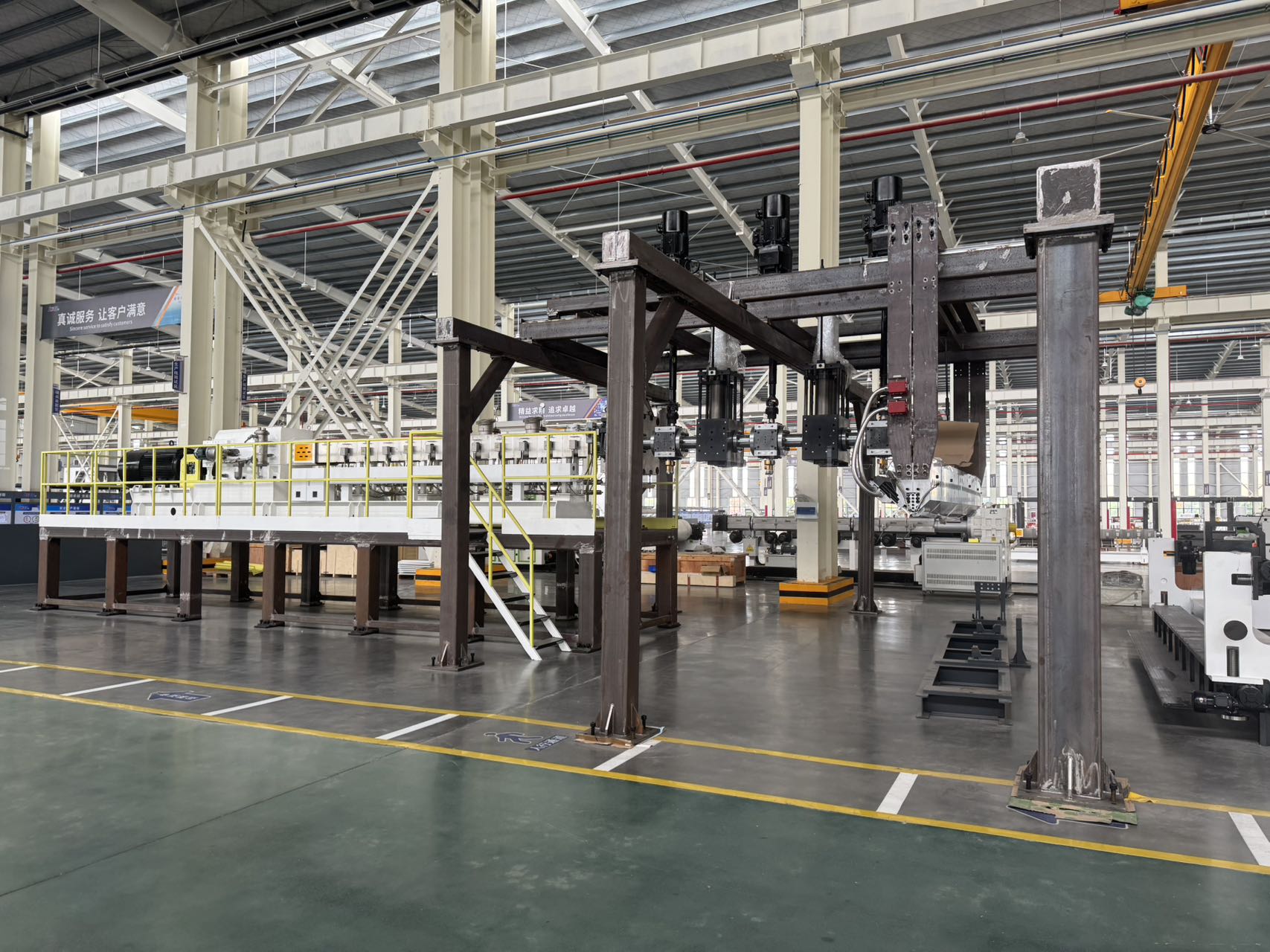 Jwell PVB/SGP 유리 중간층 필름 압출 기계 생산 라인 플라스틱 압출기 기계 