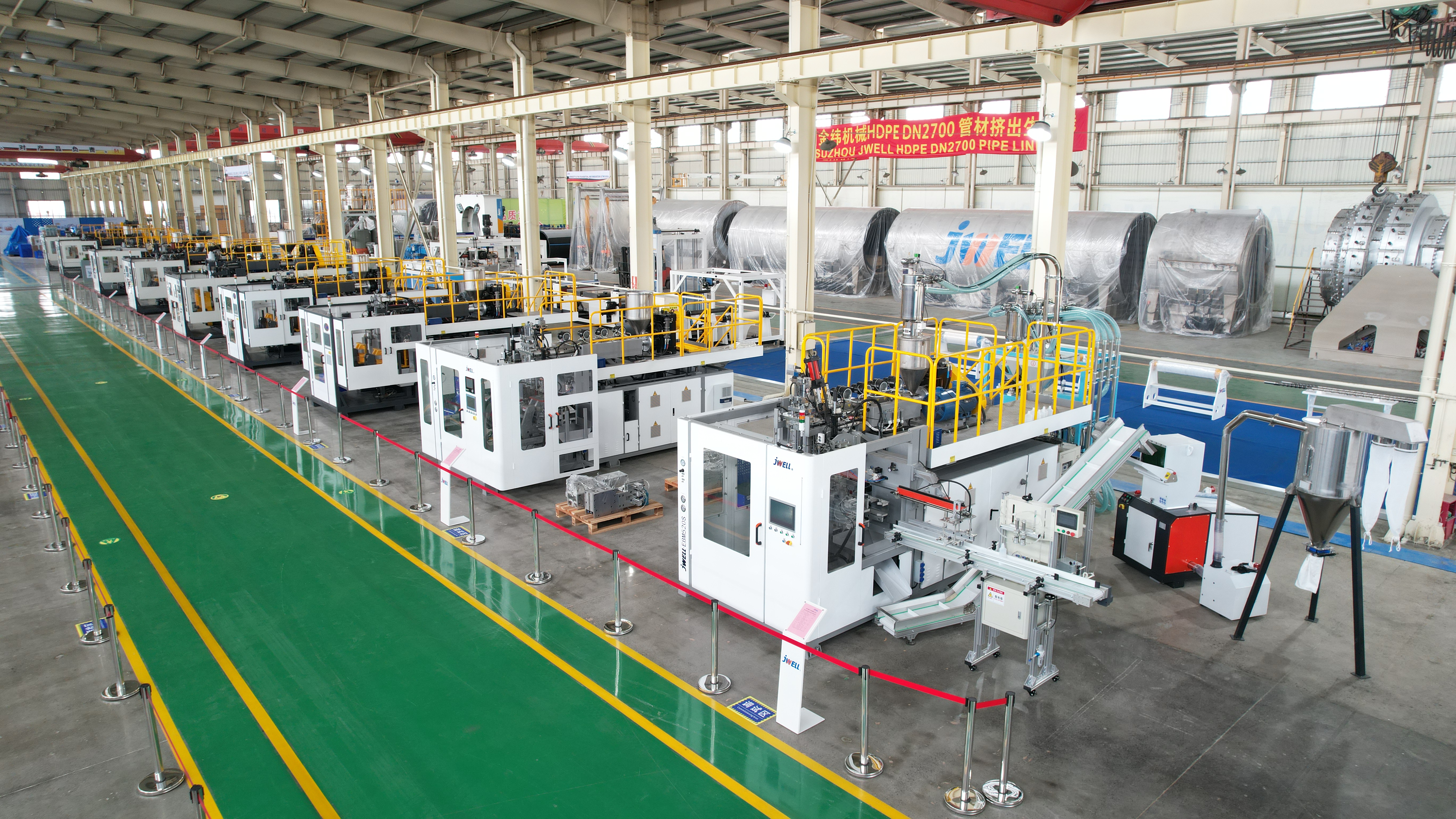 플라스틱 병용 5L 더블 스테이션 블로우 성형기