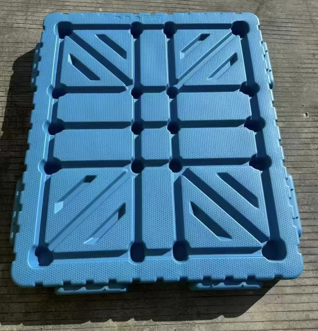 물류 HDPE 플라스틱 양면 팔레트/가역 팔레트용 Jwell 2000/2000F 블로우 성형기